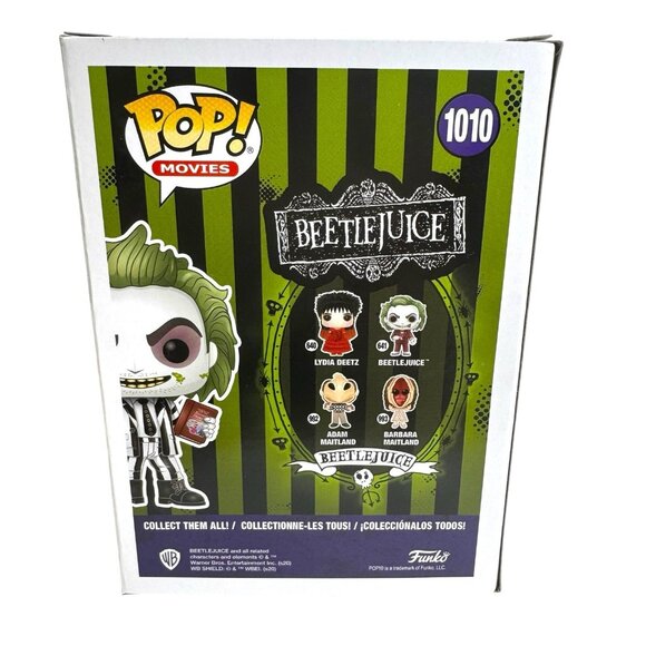 Funko Pop! Beetlejuice Vinyl Figure #1010 (EXCLUSIVE 2020 FALL LIMITED EDITION) - Picture 3 of 4